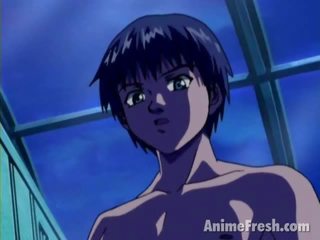 Kastanjanruskea tukkainen hentai femme fatale