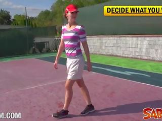 年輕 辣妹 伊萊克特拉 天使 網球 他媽的