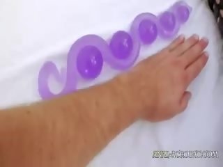 Độc đáo hung dư rau trong cô ấy analhole