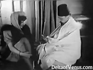 Senovinis x įvertinti filmas 1920s - skutimasis, fistingas, dulkinimasis